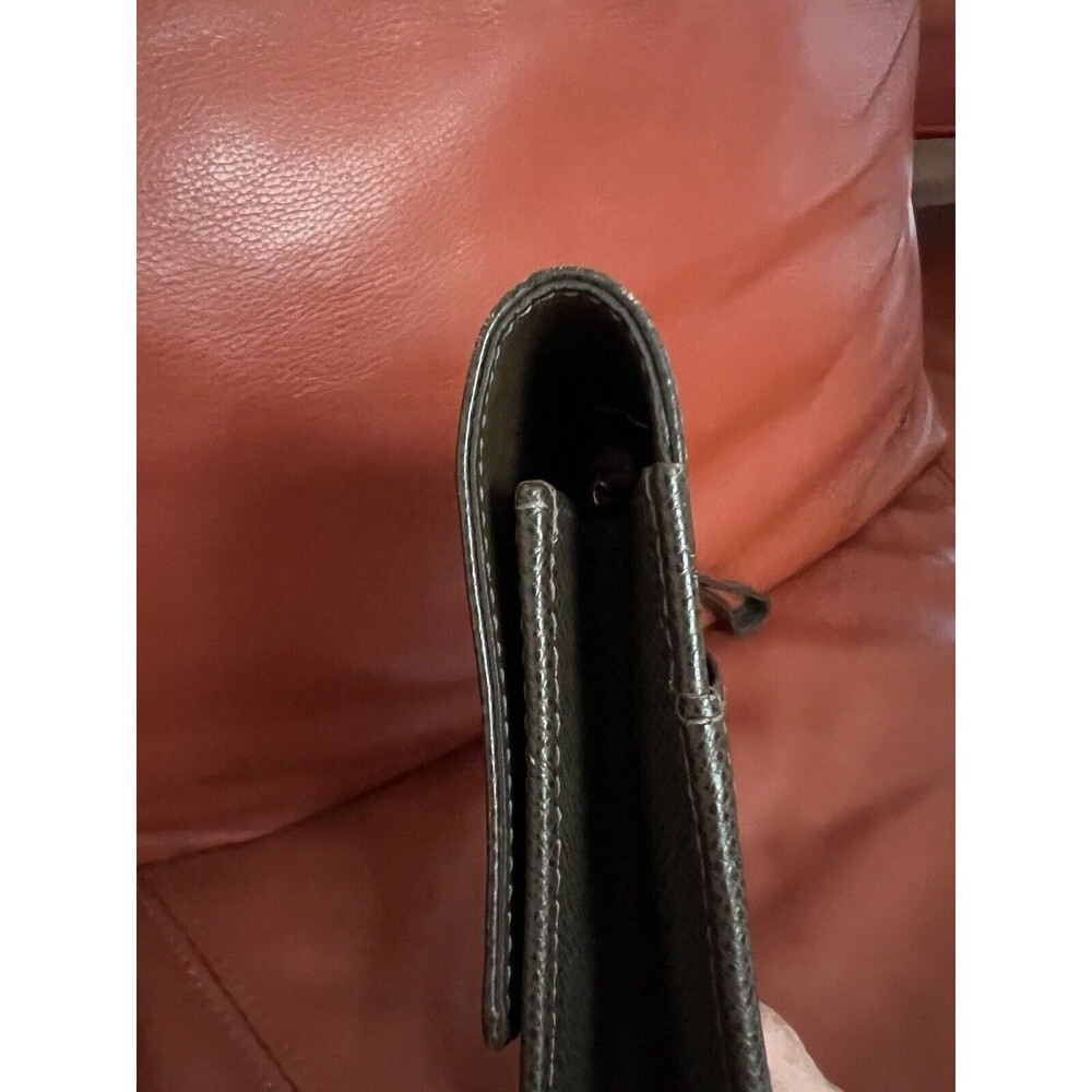Louis Vuitton Taiga dark Brown Leather Clutch  Condition AB‎ date Code 0094 - Picture 10 of 14